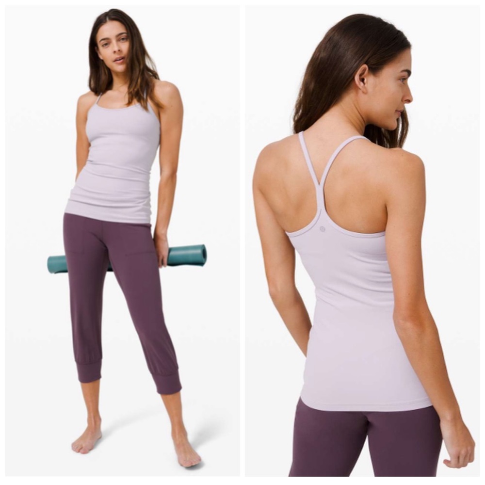 LULULEMON l Power Y Tank Nulu in Stargaze